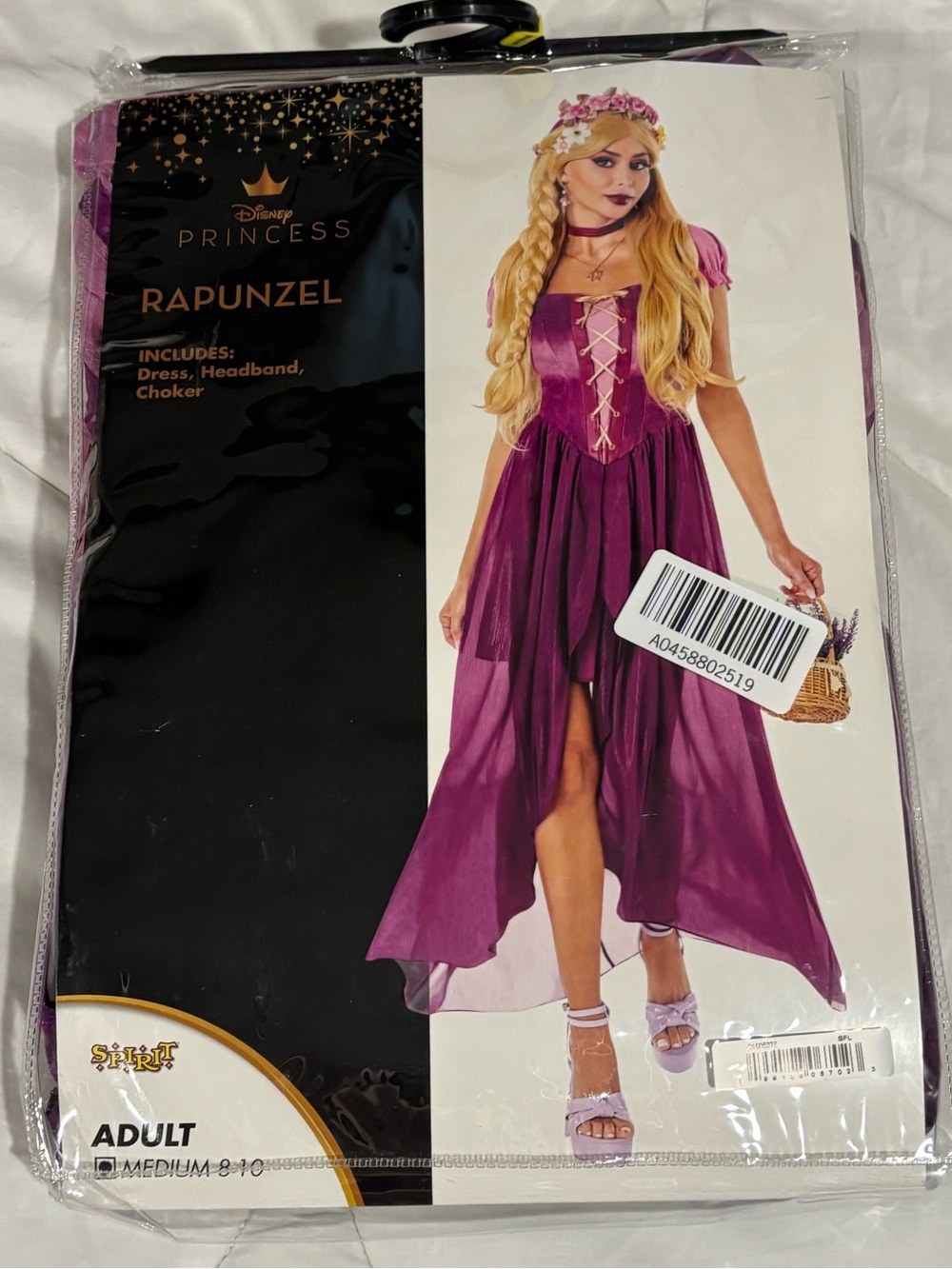 Spirit Disney Princess Rapunzel Costume - Purple